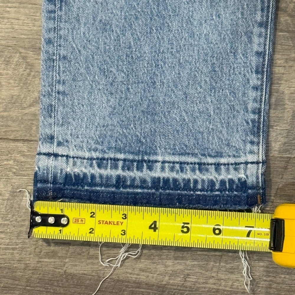 Madewell Womens Light Blue The '90s Straight Mid-Rise Barbosa wash Jean Size 24 - Picture 6 of 13